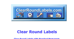 Desktop Screenshot of clearroundlabels.com